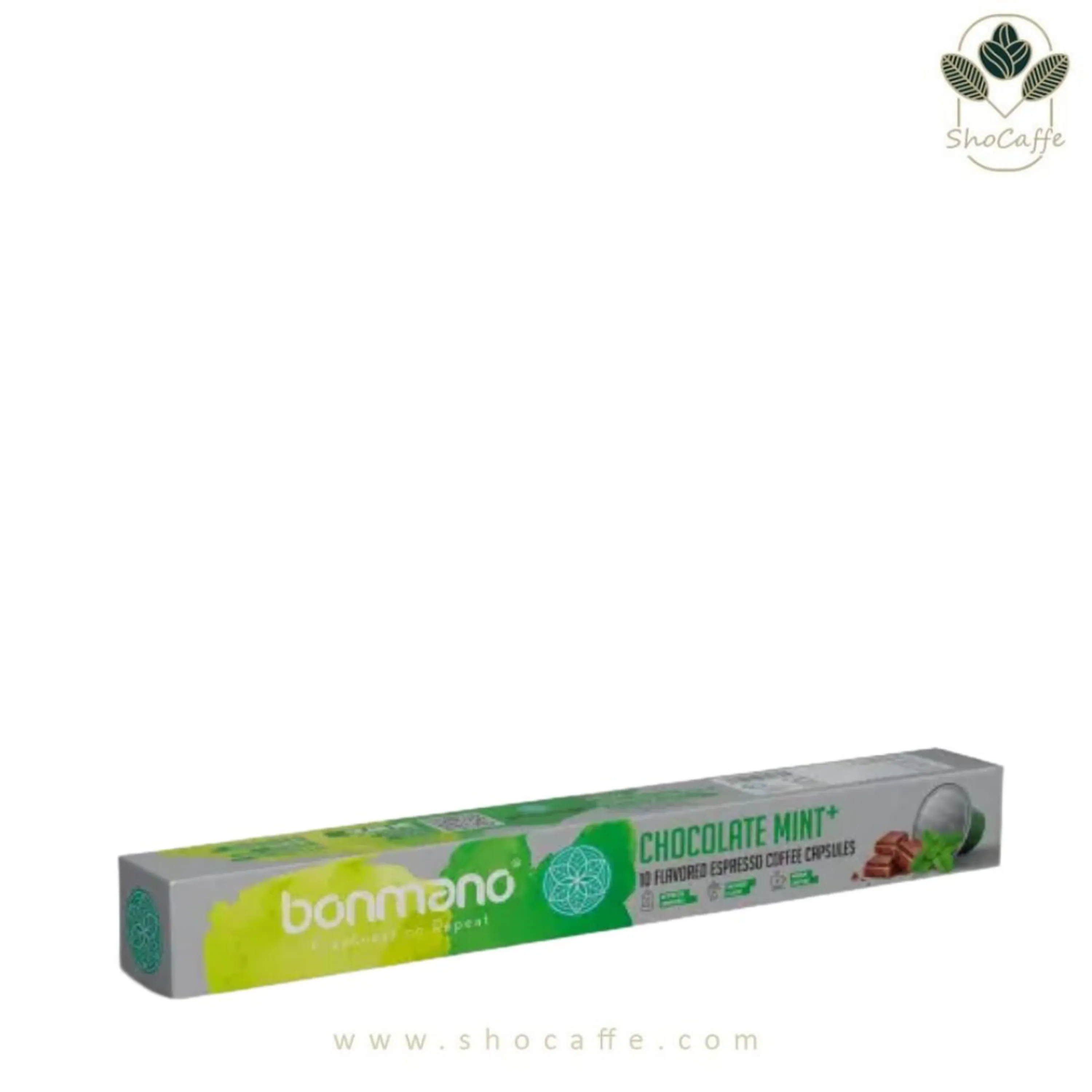 کپسول قهوه بن مانو مدل شکلات نعنا Bonmano Chocolate Mint